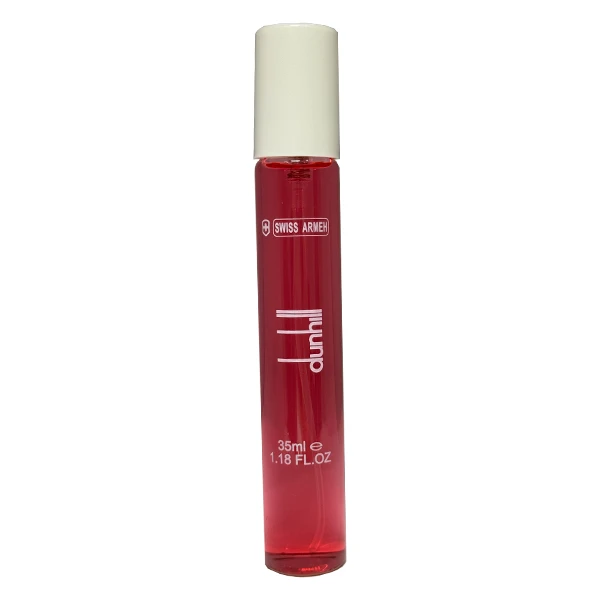عطر جیبی مردانه سوئیس آرمه مدل dunhill با رایحه گرم و شیرین حجم 35 میلی‌لیتر