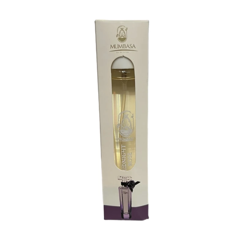 عطر جیبی زنانه مومباسا مدل لانکوم Midnight Rose رایحه گرم و شیرین حجم 35 میلی لیتر - تصویر 2