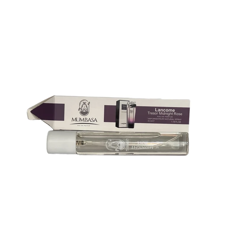 عطر جیبی زنانه مومباسا مدل لانکوم Midnight Rose رایحه گرم و شیرین حجم 35 میلی لیتر - تصویر 4