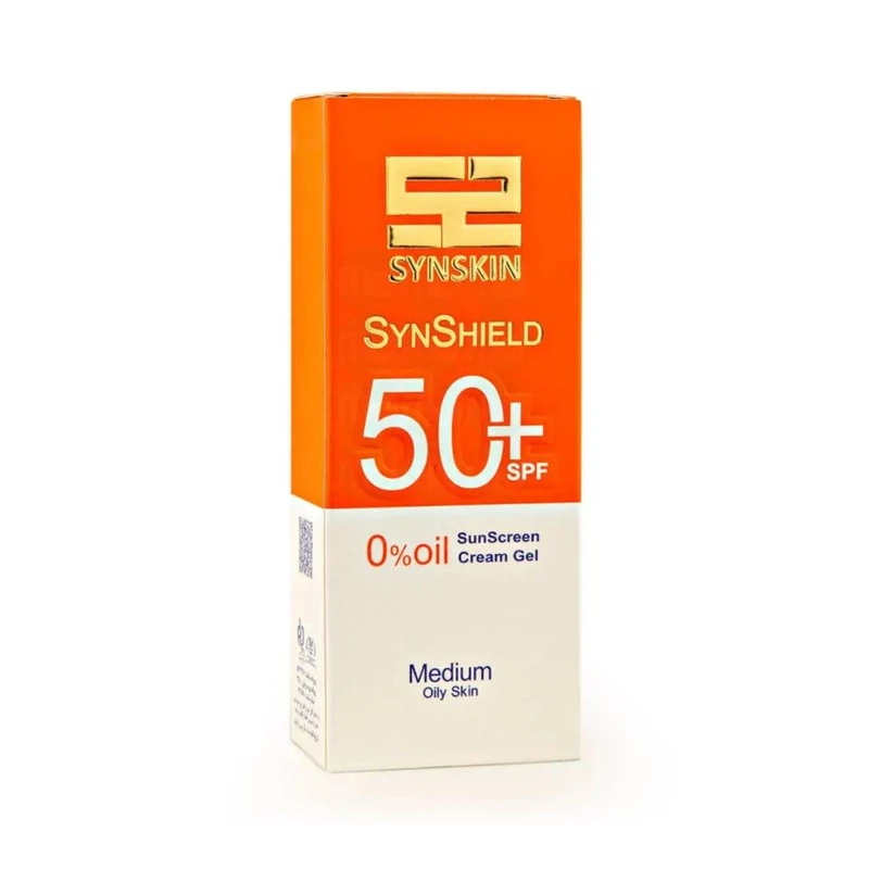 کرم ضد آفتاب رنگی صورت و گردن ساین اسکین، SPF 50، مدل Syn Shield، ‌مناسب انواع پوست و پوست‌های چرب با حجم 50 میلی‌لیتر،محافظت‌کننده در برابر اشعه‌های UVA و UVB،مجموعه 2 عددی - تصویر 2