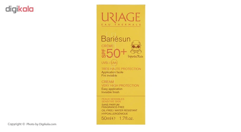 کرم ضد آفتاب اوریاژ سری Bariesun مدل Light حجم 50 میلی لیتر - تصویر 5