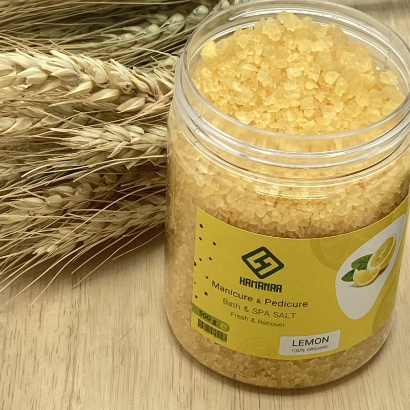نمک حمام هامانا مدل Lemon وزن 500 گرم - تصویر 6