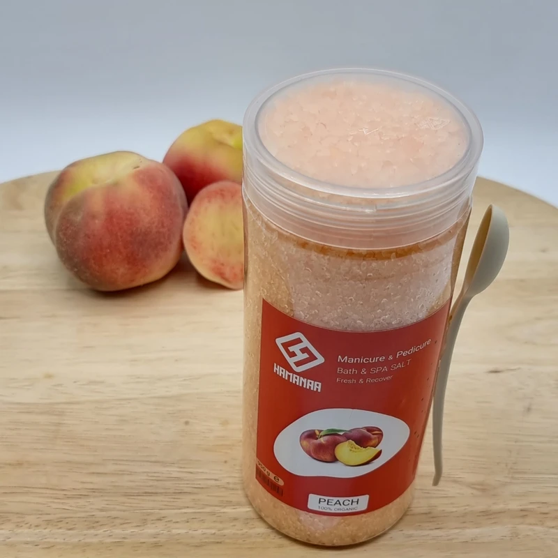 نمک حمام هامانا مدل Peach وزن 950 گرم - تصویر 2