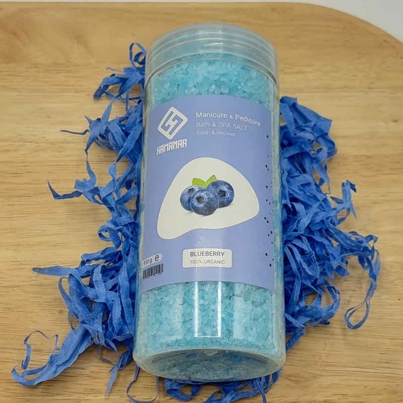 نمک حمام هامانا مدل Blueberry وزن 950 گرم - تصویر 6