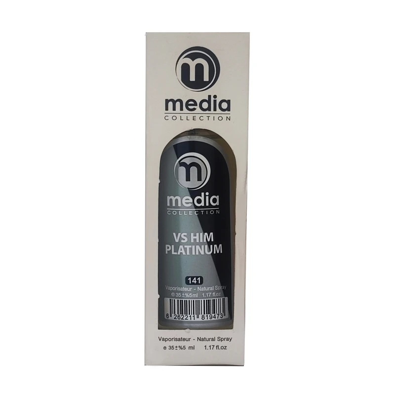 عطر جیبی مردانه مدیا مدل Platinum حجم 35 میلی لیتر - تصویر 3