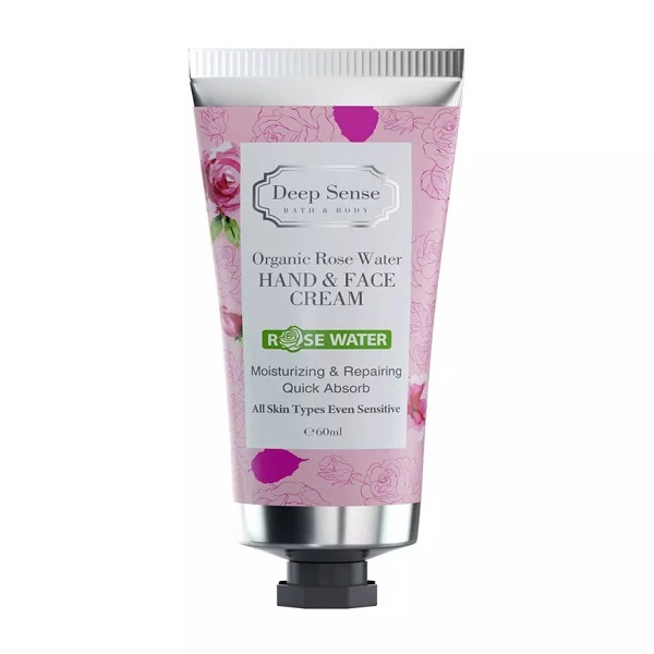کرم مرطوبکننده دیپ سنس مدل ROSE WATER حجم 60 میلیلیتر - تصویر 2