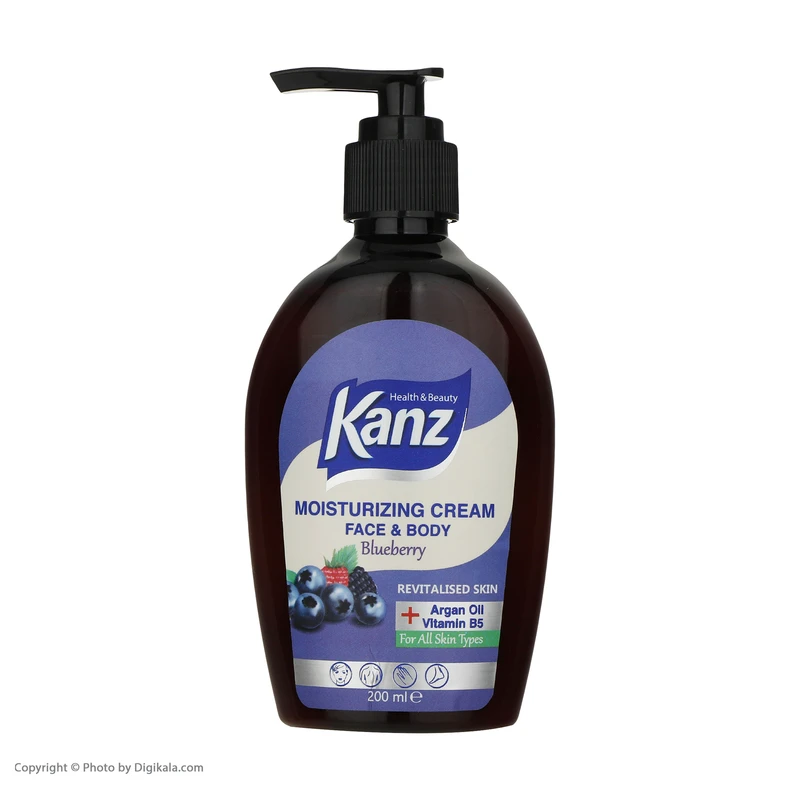 کرم مرطوب کننده کنز مدل Blueberry حجم 200 میلی لیتر - تصویر 2