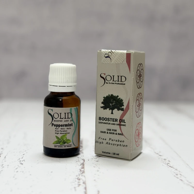 روغن مو سالید مدل روغن نعنا فلفلی حجم 18 میلیلیتر، تقویتکننده و مناسب انواع مو - تصویر 3