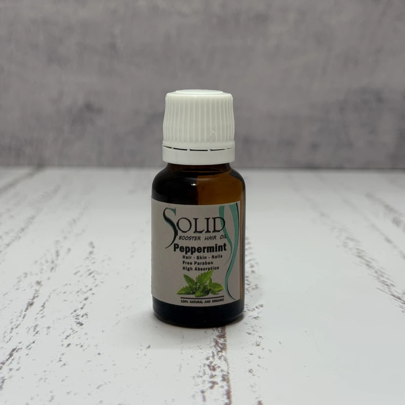 روغن مو سالید مدل روغن نعنا فلفلی حجم 18 میلیلیتر، تقویتکننده و مناسب انواع مو - تصویر 4