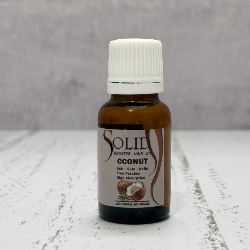 روغن مو نرمکننده سالید مدل نارگیل مناسب برای انواع مو حجم 18میلیلیتر - تصویر 4