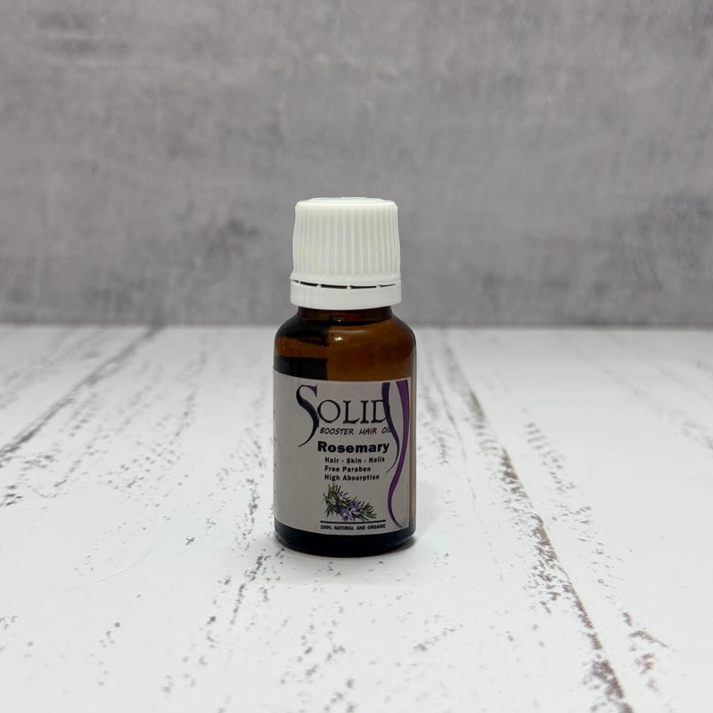 روغن مو نرمکننده سالید مدل رزماری مناسب برای انواع مو حجم 18 میلیلیتر - تصویر 5