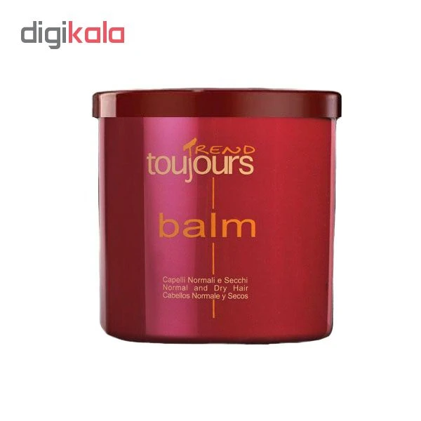 ماسک ترمیم کننده مو رنگ شده توژور ترند مدل balm حجم 1000 میلی لیتر - تصویر 2
