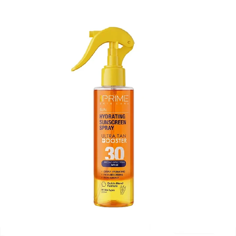 اسپری ضدآفتاب پرایم مدل Ultra Tan Booster SPF30 مناسب انواع پوست حجم 200 میل - تصویر 2