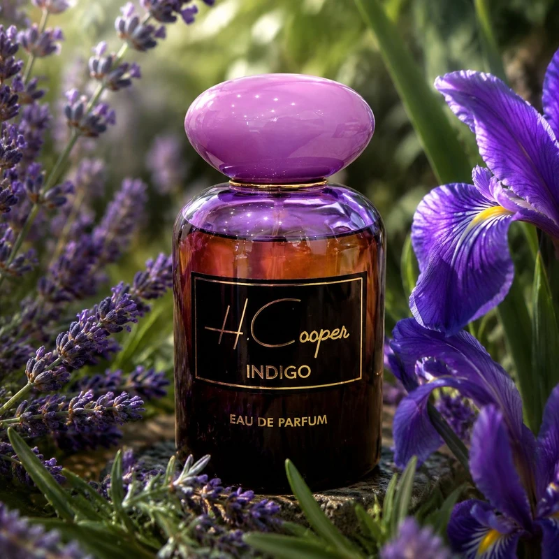 ادو پرفیوم زنانه اچ کوپر مدل Indigo با رایحه شیرین و خنک حجم 100 میلیلیتر - تصویر 4