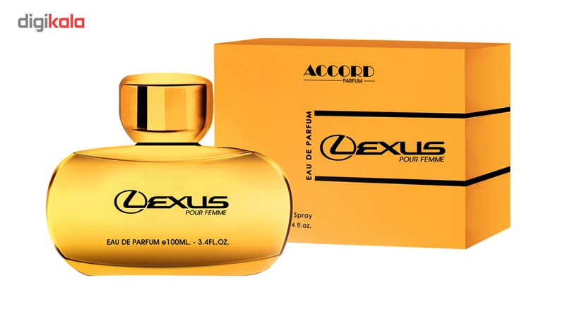 ادو پرفیوم زنانه آکورد مدل Lexus Gold حجم 100 میلی لیتر - تصویر 2