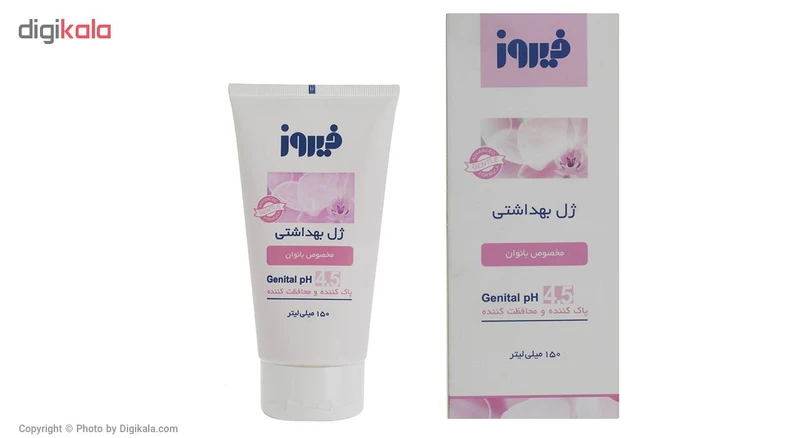 ژل بهداشتی بانوان فیروز مدل Intimate Gel حجم 150 میلی لیتر - تصویر 3