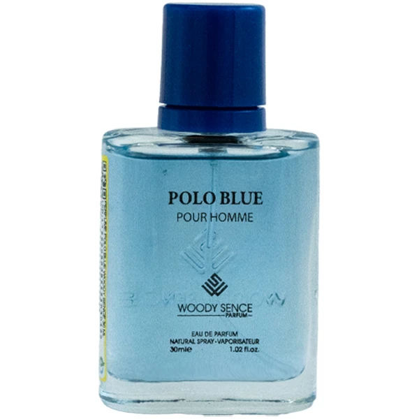 عطر جیبی مردانه وودی سنس مدل POLO BLUE با رایحه تند حجم 30 میلی لیتر - تصویر 2