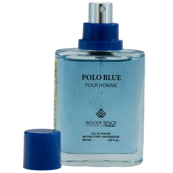 عطر جیبی مردانه وودی سنس مدل POLO BLUE با رایحه تند حجم 30 میلی لیتر - تصویر 3