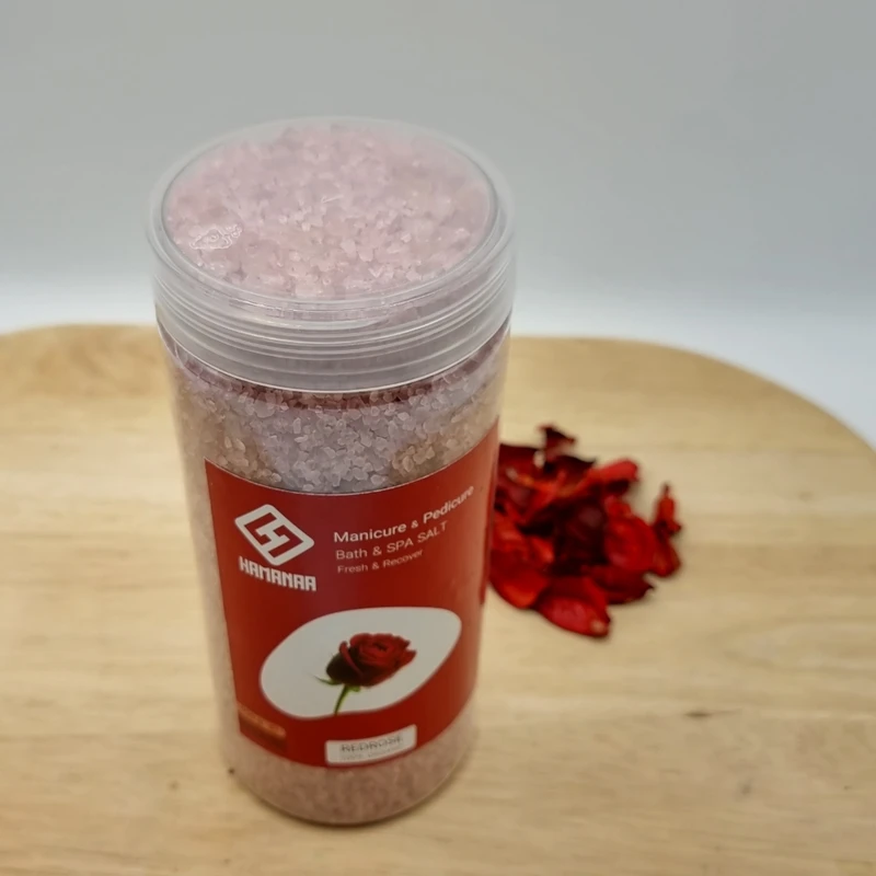 نمک حمام هامانا مدل Red Rose وزن 950 گرم - تصویر 3