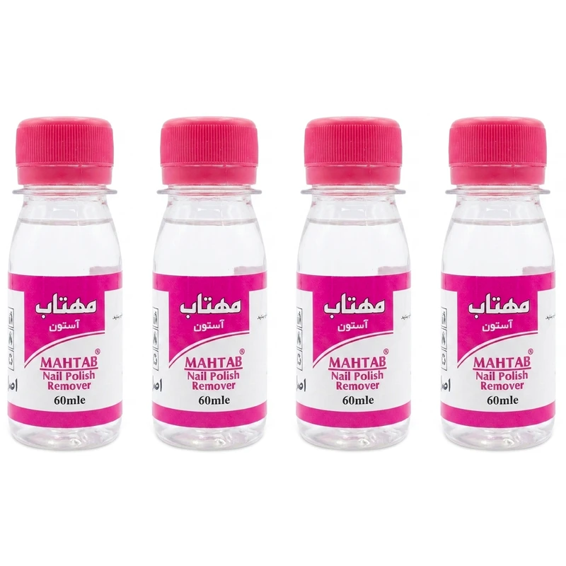  استون مهتاب مدل f105 حجم 60 میلی لیتر بسته 4 عددی
