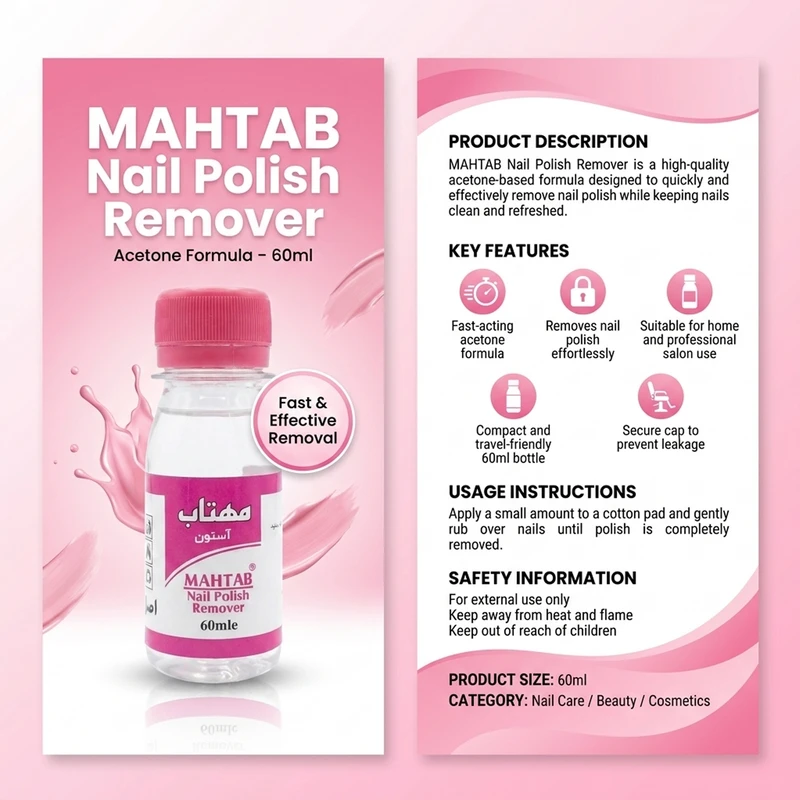 استون مهتاب مدل f105 حجم 60 میلی لیتر بسته 4 عددی - تصویر 4