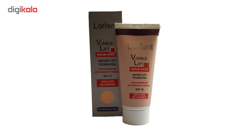 کرم پودر لورینت مدل Visible Lift شماره F6 - تصویر 4