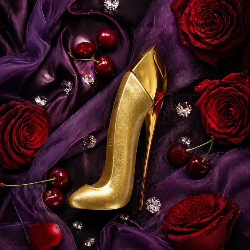 ادوپرفیوم زنانه پینک ویژوآل مدل Good Girl Gold Fantasy با رایحه خنک حجم 100 میلیلیتر - تصویر 3