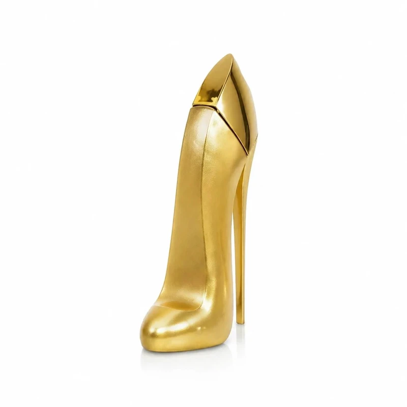 ادوپرفیوم زنانه پینک ویژوآل مدل Good Girl Gold Fantasy با رایحه خنک حجم 100 میلیلیتر - تصویر 4