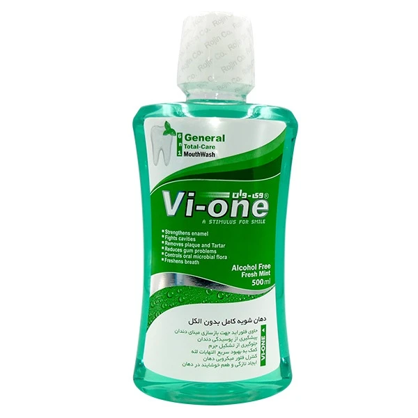 دهان شویه وی وان مدل General Fresh Mint حجم 500 میلی لیتر - تصویر 2