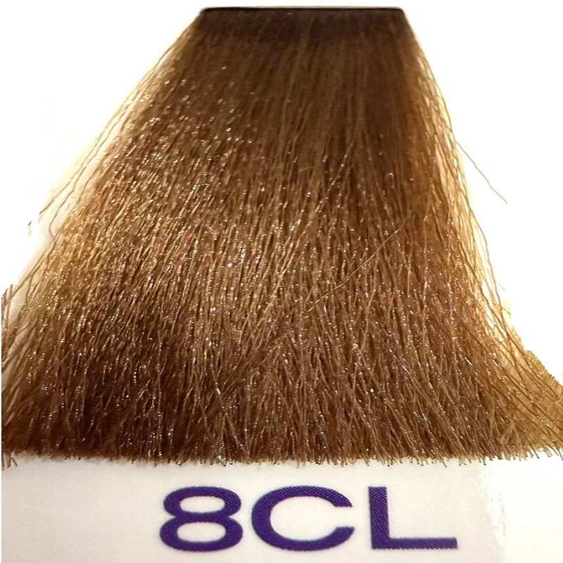 رنگ مو گلازت شماره 8CL حجم 100 میلیلیتر رنگ بلوند روشن دودی طلایی - تصویر 2