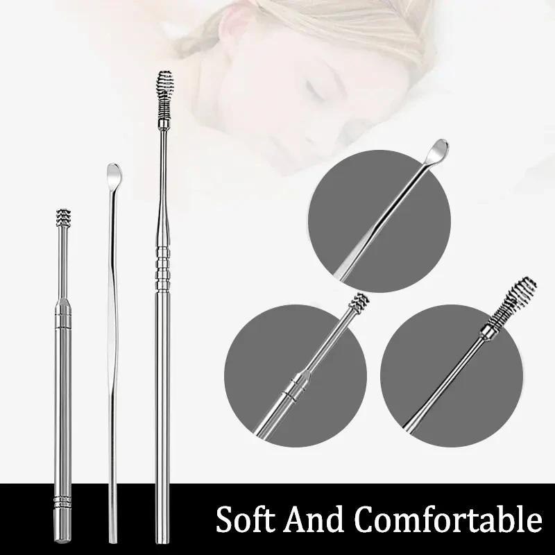 گوش پاک کن مدل MAKEUP BEAUTY TOOLS بسته 5 عددی - تصویر 5