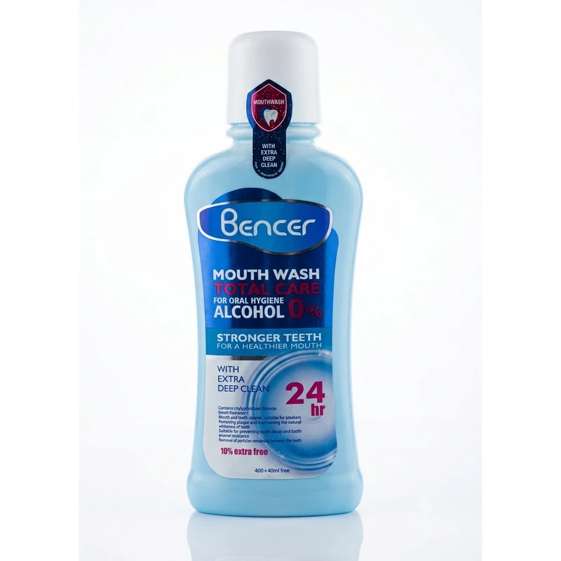 دهان شویه بنسر مدل New Total Care با رایحه خنک حجم 400 میلی لیتر - تصویر 4