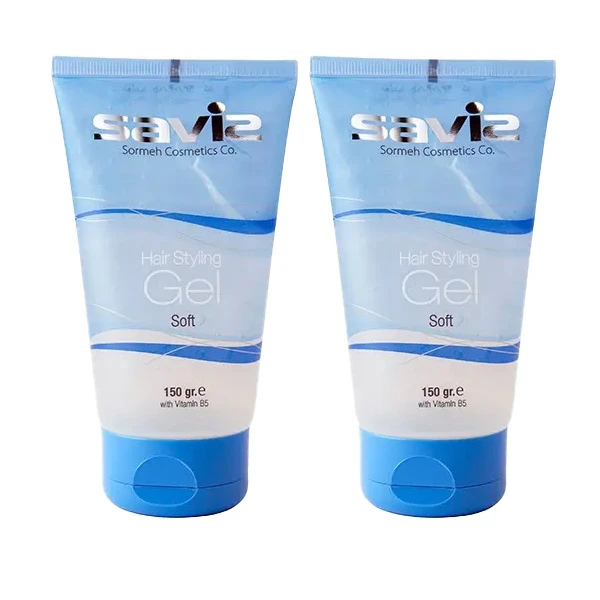 ژل مو مرطوب با قدرت نگهداری کم ساویز مدل Soft وزن 150 گرم مجموعه 2 عددی - تصویر 2
