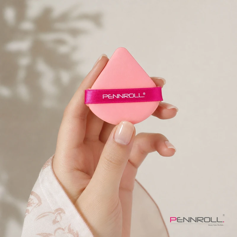 پد آرایشی پنرول مدل PRP - Puffy Edge با طراحی مثلثی ارگونومیک، بافت نرم و تراکم بهینه، مناسب انواع پوست‌، قابل شستشو - تصویر 2