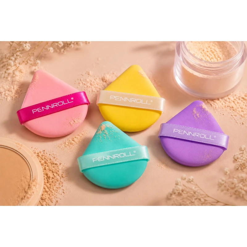 پد آرایشی پنرول مدل PRP - Puffy Edge با طراحی مثلثی ارگونومیک، بافت نرم و تراکم بهینه، مناسب انواع پوست‌، قابل شستشو - تصویر 6