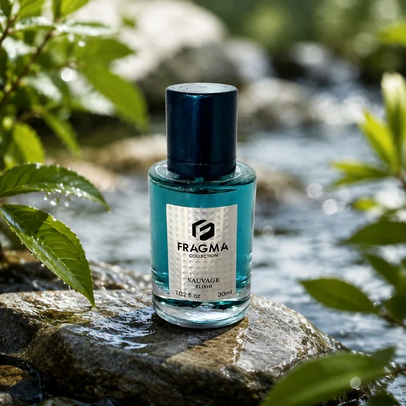 عطر جیبی مردانه فراگما مدل SAUVAGE ELIXIR با رایحه معتدل، طبیعت، تلخ حجم 30 میلیلیتر - تصویر 2