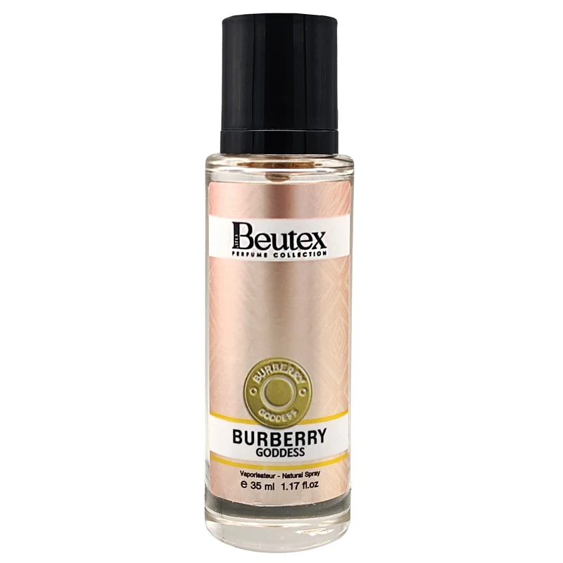 عطر جیبی زنانه بیوتکس مدل Burberry Goddess با رایحه شیرین حجم 35 میلیلیتر