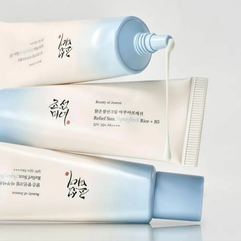 کرم ضدآفتاب بی رنگ صورت بیوتی آف جوسان SPF 50 مدل آکوا فرش حجم ۵۰ میلی لیتر - تصویر 5