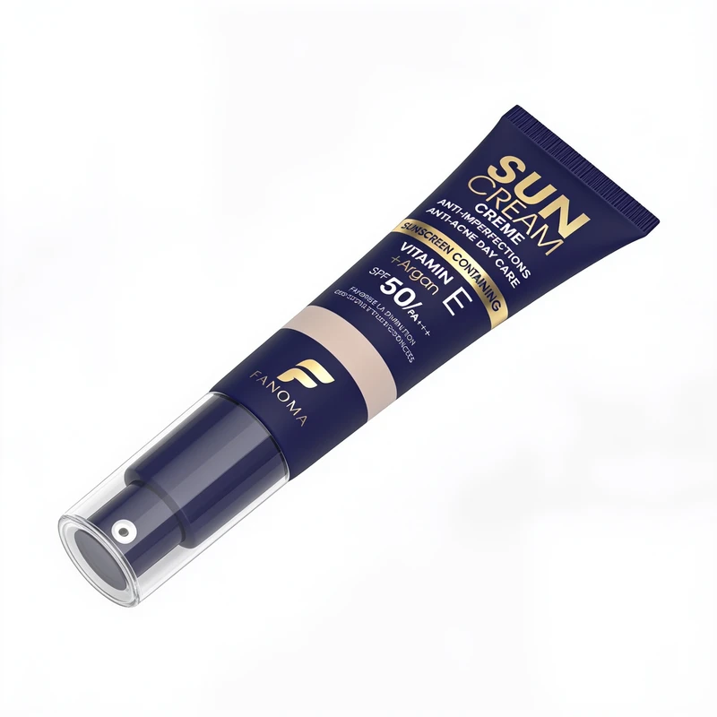 کرم ضد آفتاب رنگی صورت فانوما SPF 50 مدل ضدآفتاب بدون چربی و ضدجوش فانوما رنگ ۰۱ ‌مناسب برای انواع پوست حجم 35 میلی‌لیتر - تصویر 2