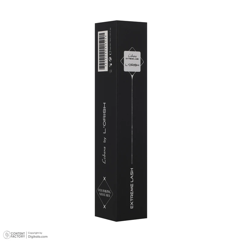 ریمل حجمدهنده لوریش مدل Lobera Extreme Lash حجم 15 میلیلیتر با برس گرد مشکی - تصویر 6