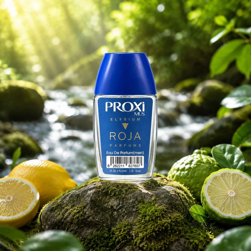 عطر جیبی مردانه پروکسی مدل Roja با رایحه شیرین و مرکباتی حجم 30 میلیلیتر - تصویر 2