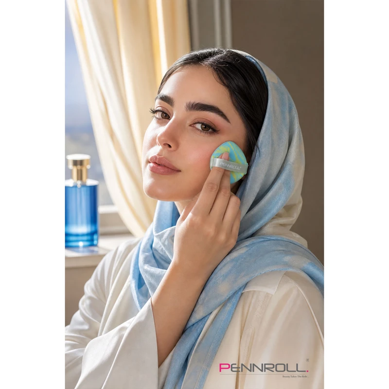 پد آرایشی پنرول مدل PRP - Puffy Marble از جنس Hydrophilic Non-Latex و طراحی ارگونومیک دایره ای، بافت نرم و تراکم بالا، قابل شستشو - تصویر 6