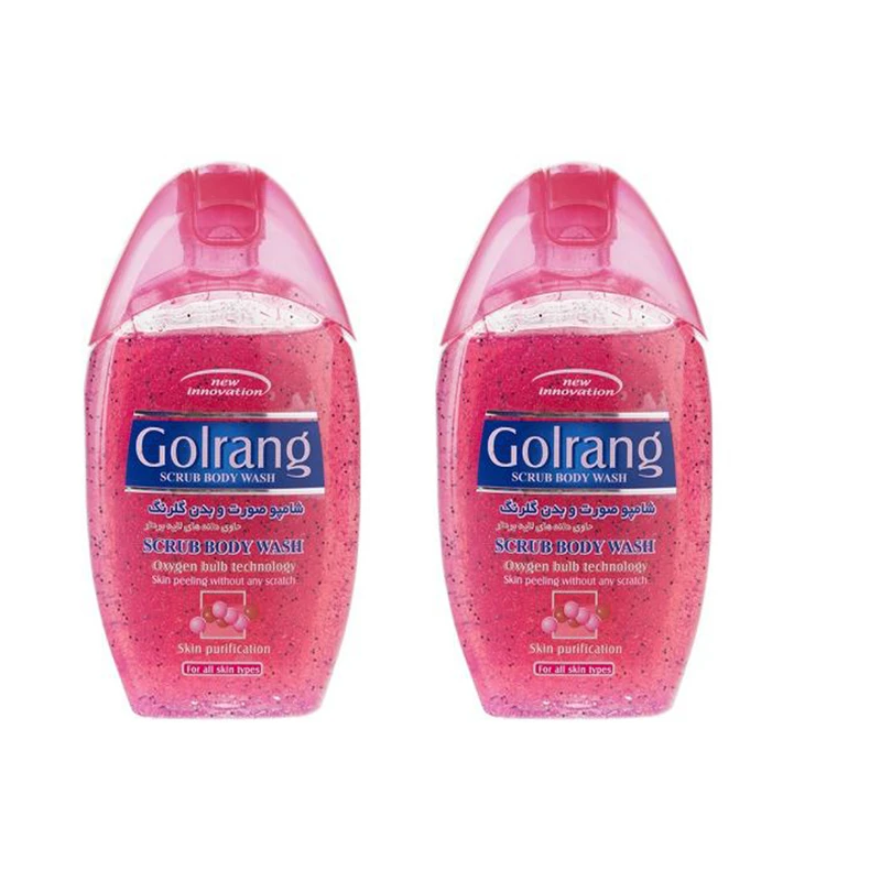 شامپو بدن گلرنگ مدل Scrub R وزن 280 گرم بسته 2 عددی - تصویر 2
