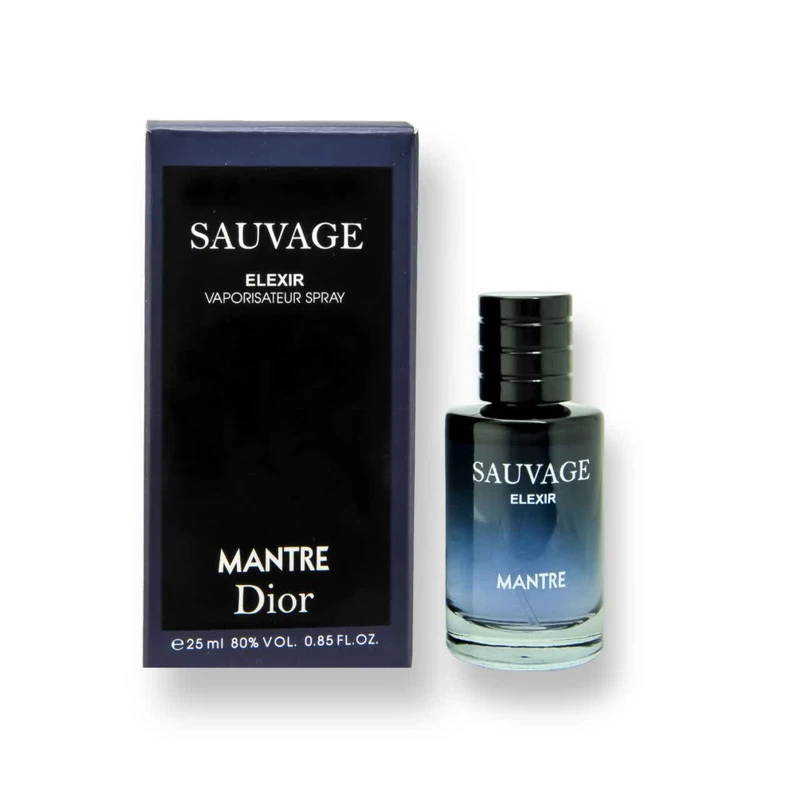 عطر جیبی مانتره مدل SAUVAGE ELIXIR حجم 25 میلی لیتر - تصویر 2