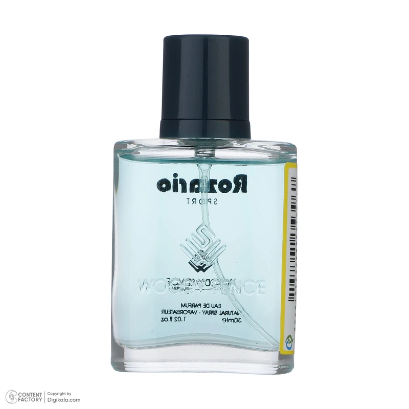 عطر جیبی مردانه وودی سنس مدل Rozario حجم 30 میلی لیتر - تصویر 2