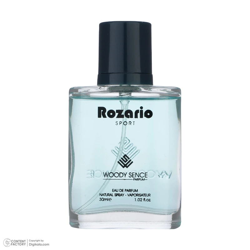 عطر جیبی مردانه وودی سنس مدل Rozario حجم 30 میلی لیتر - تصویر 4