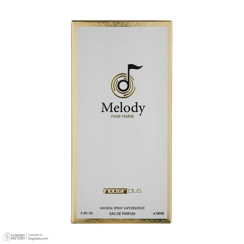 ادوپرفیوم زنانه رودیر پلاس مدل MELODY حجم 100 میلیلیتر - تصویر 4