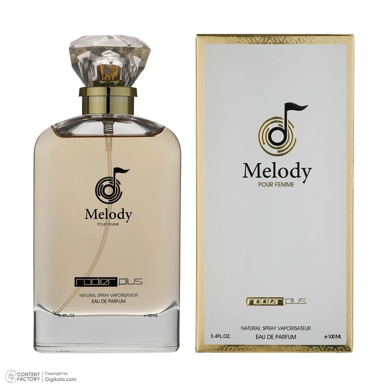 ادوپرفیوم زنانه رودیر پلاس مدل MELODY حجم 100 میلیلیتر - تصویر 6