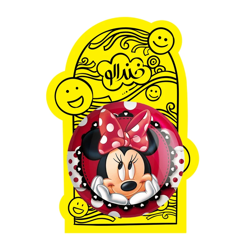 آینه جیبی خندالو مدل میکی موس Mickey Mouse کد 2417 - تصویر 3