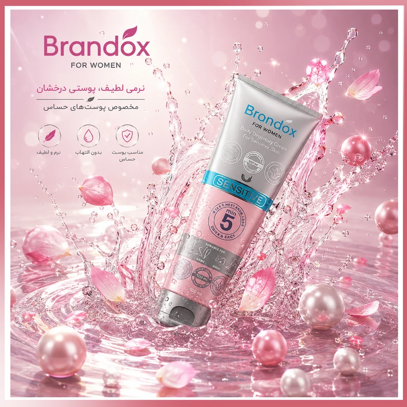 کرم موبر براندوکس مدل Depilatory-W با حجم 100 میلی لیتر مجموعه 3 عددی - تصویر 3